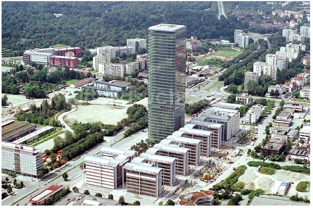 München aus der Vogelperspektive: Uptown München