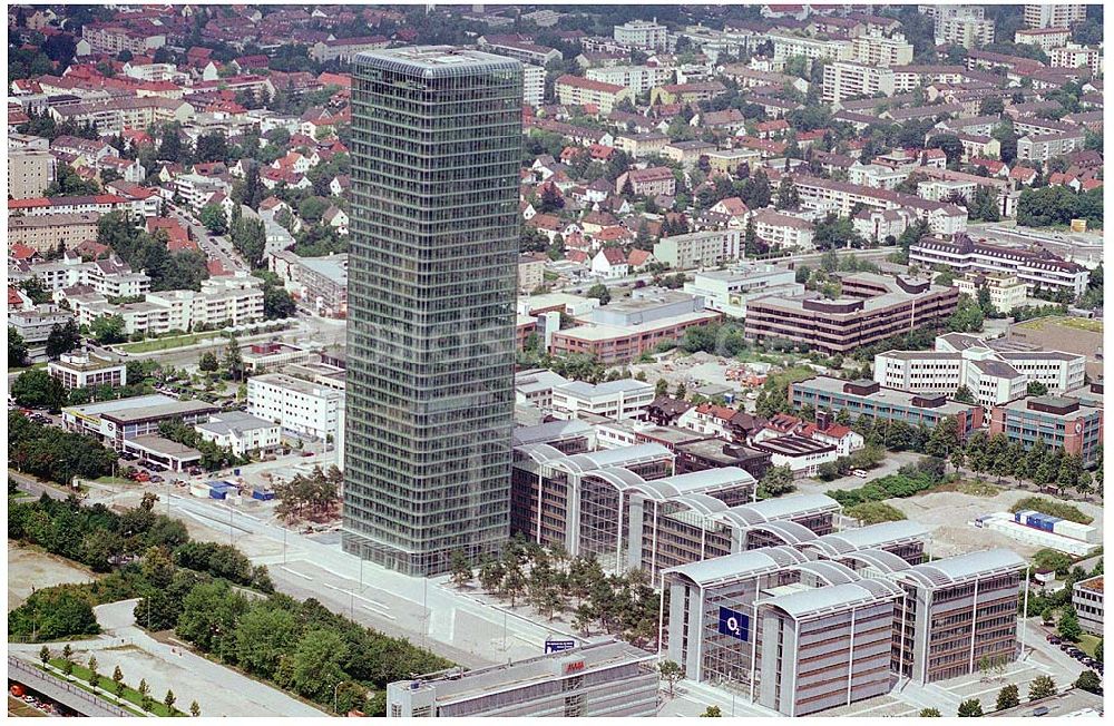 München aus der Vogelperspektive: Uptown München