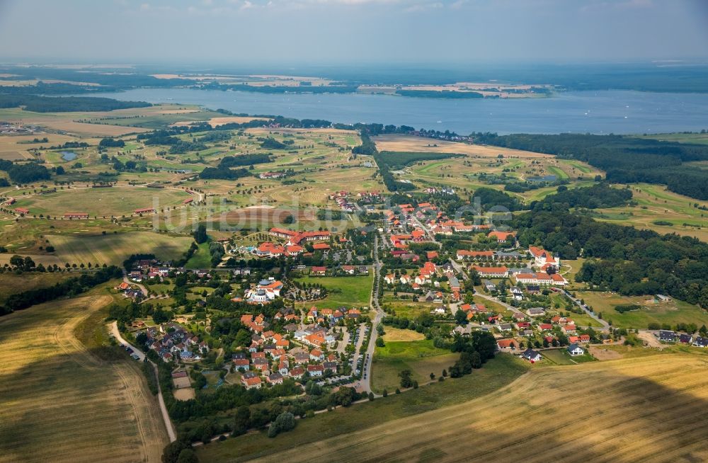 Luftbild Göhren-Lebbin - Urlaubsresort Fleesensee in Göhren-Lebbin im Bundesland Mecklenburg-Vorpommern