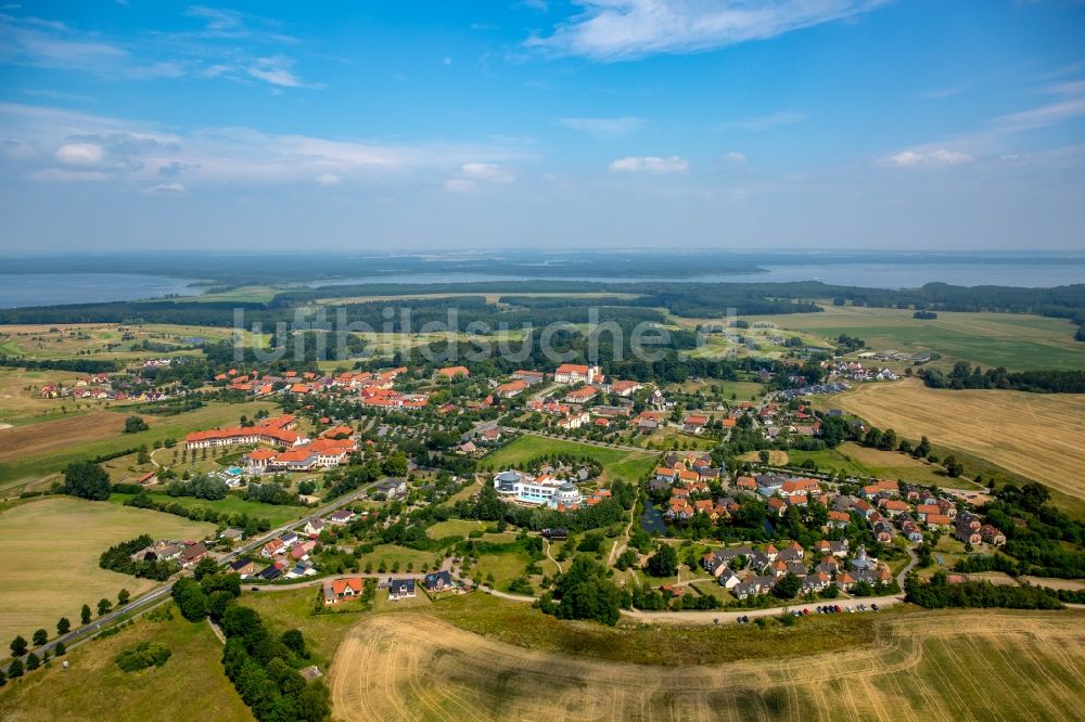 Luftaufnahme Göhren-Lebbin - Urlaubsresort Fleesensee in Göhren-Lebbin im Bundesland Mecklenburg-Vorpommern