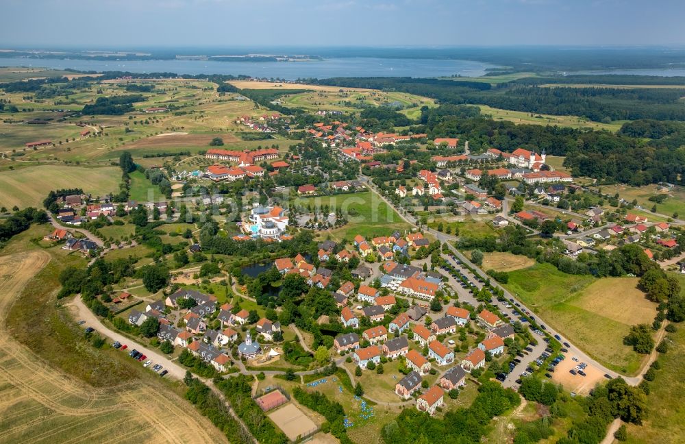 Göhren-Lebbin aus der Vogelperspektive: Urlaubsresort Fleesensee in Göhren-Lebbin im Bundesland Mecklenburg-Vorpommern