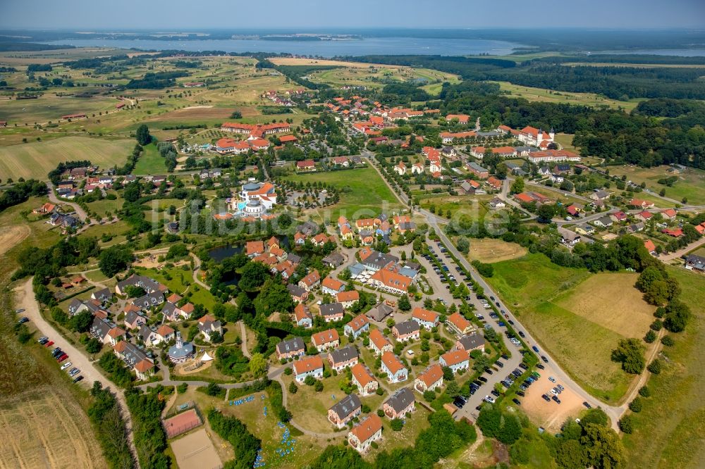 Luftbild Göhren-Lebbin - Urlaubsresort Fleesensee in Göhren-Lebbin im Bundesland Mecklenburg-Vorpommern