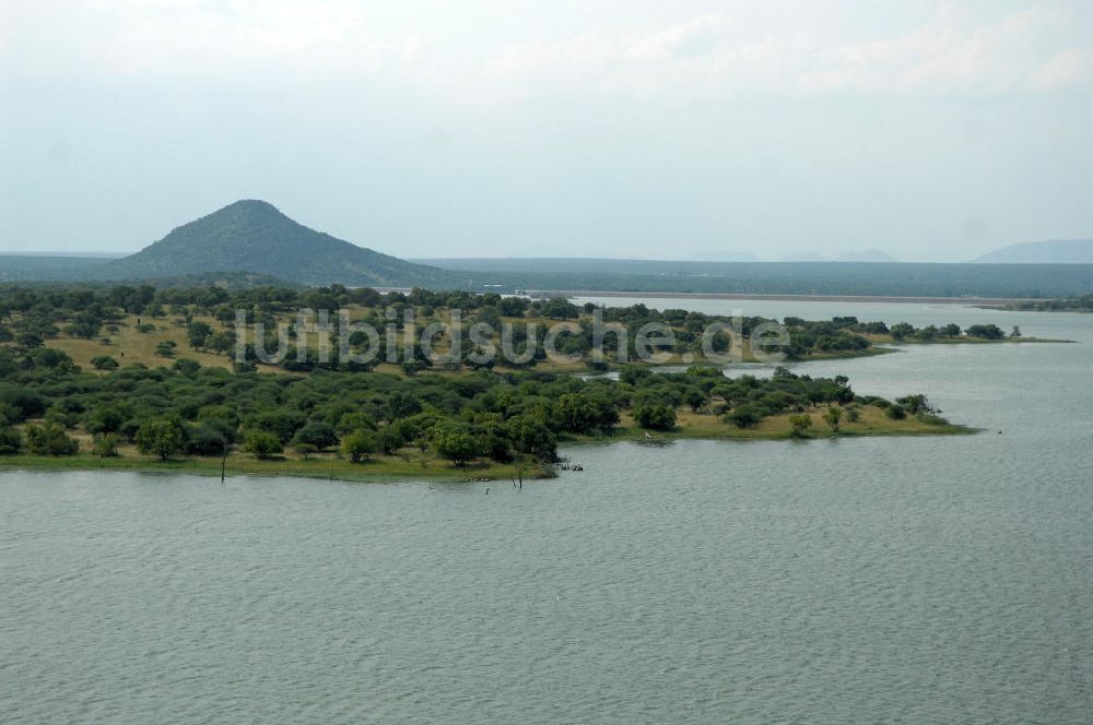 Luftbild Motshiki - Vaalkop Staudamm bei Motshiki - Vaalkop dam at Motshiki