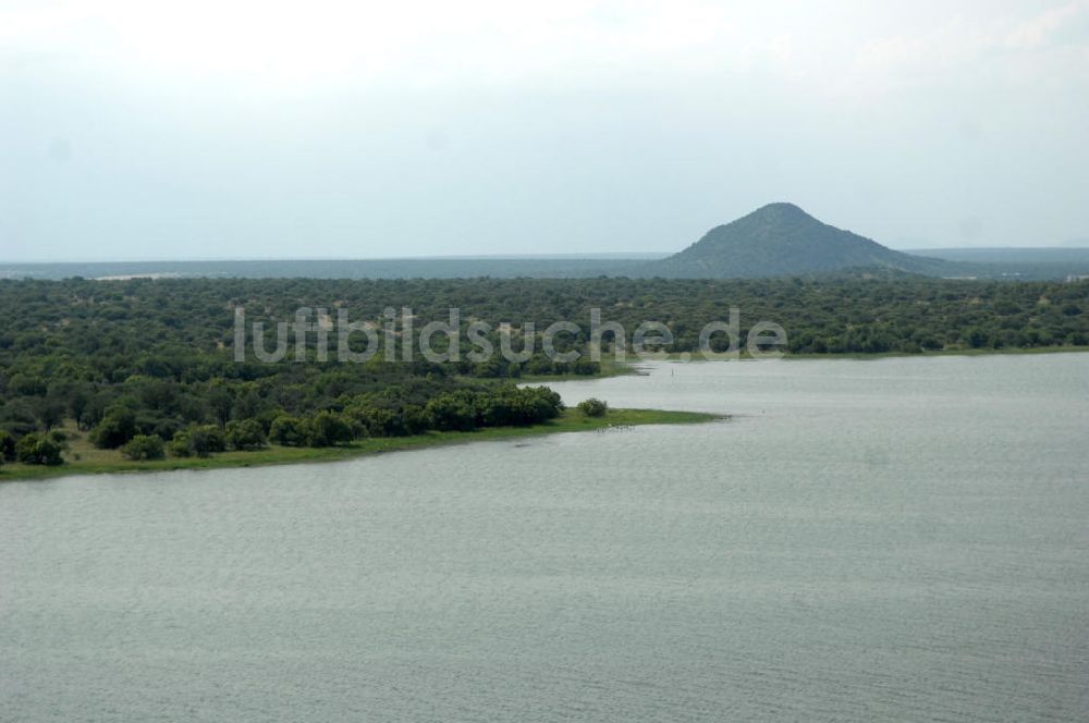 Luftaufnahme Motshiki - Vaalkop Staudamm bei Motshiki - Vaalkop dam at Motshiki