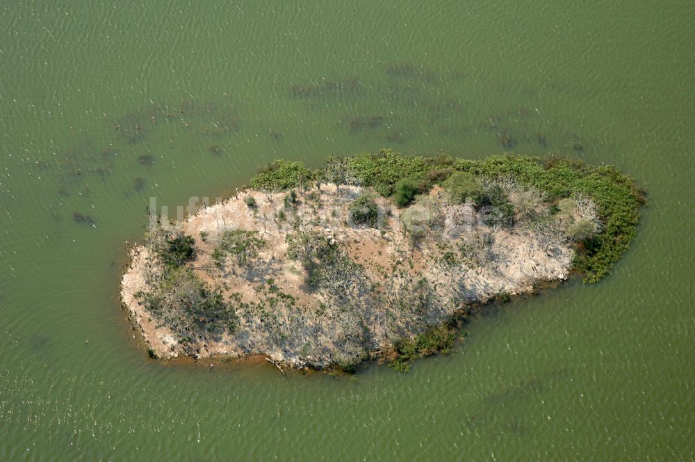 Motshiki aus der Vogelperspektive: Vaalkop Staudamm bei Motshiki - Vaalkop dam at Motshiki