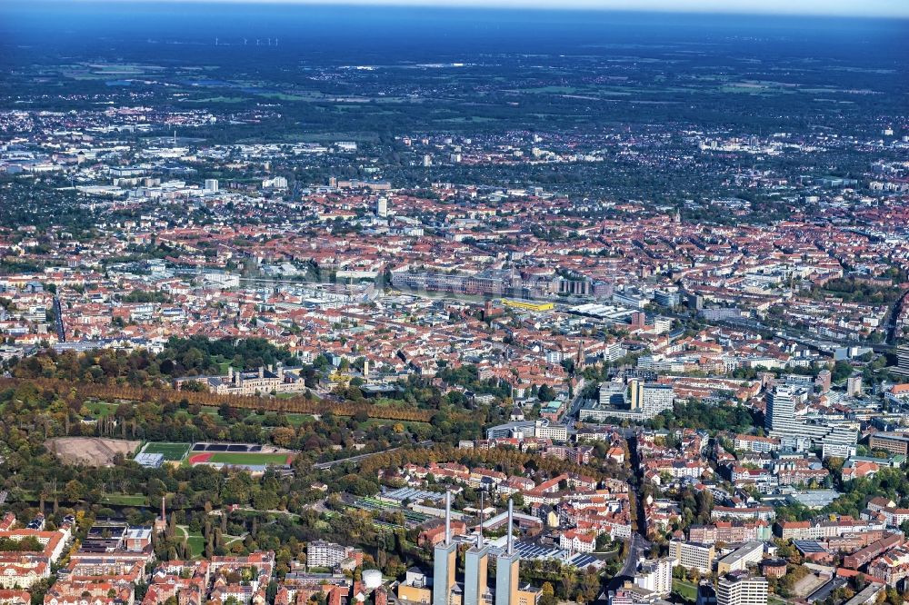 Luftaufnahme Hannover - Vahrenwalde in Hannover im Bundesland Niedersachsen, Deutschland