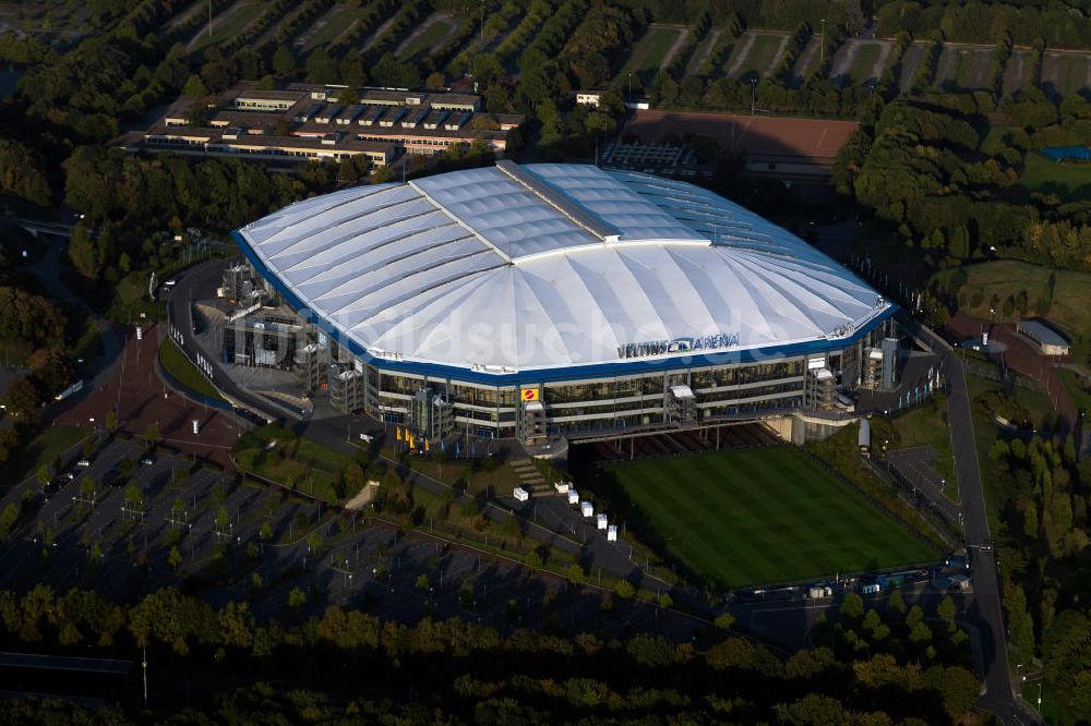 Gelsenkirchen aus der Vogelperspektive: Veltins-Arena Gelsenkirchen