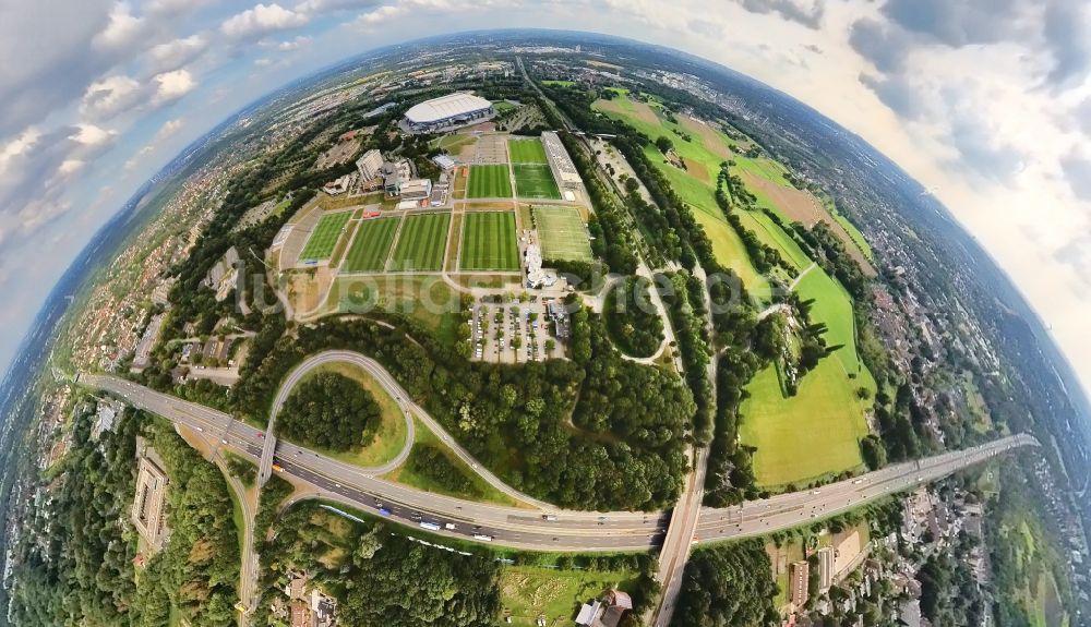 Luftbild Gelsenkirchen - Veltins Arena in Gelsenkirchen im Bundesland Nordrhein-Westfalen, Deutschland