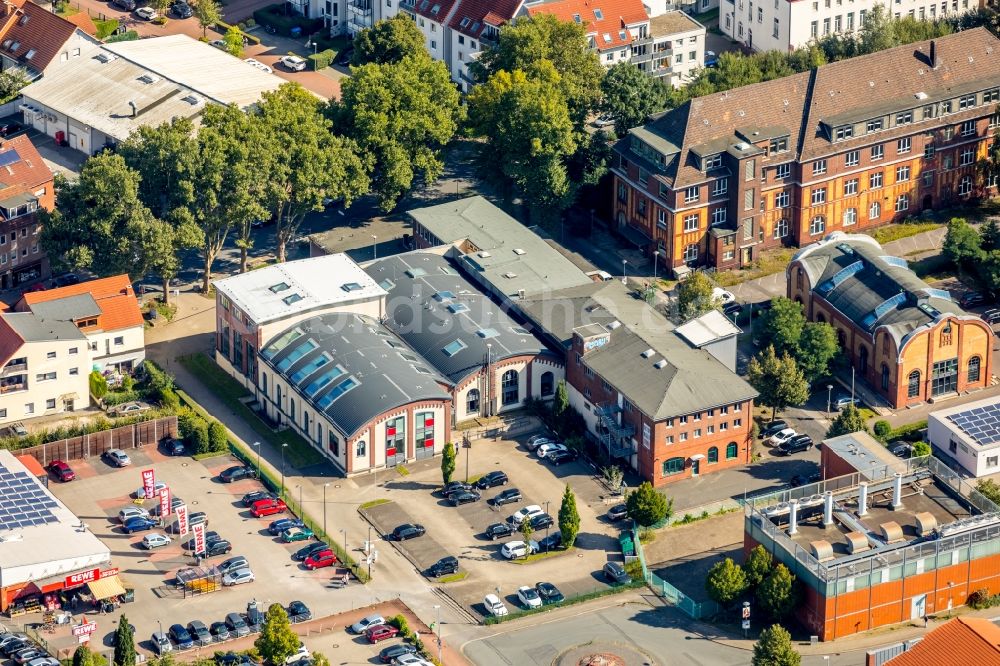 Bochum aus der Vogelperspektive: Veranstaltungshalle Bochumer Kulturrat e.V. an der Lothringer Straße in Bochum im Bundesland Nordrhein-Westfalen, Deutschland