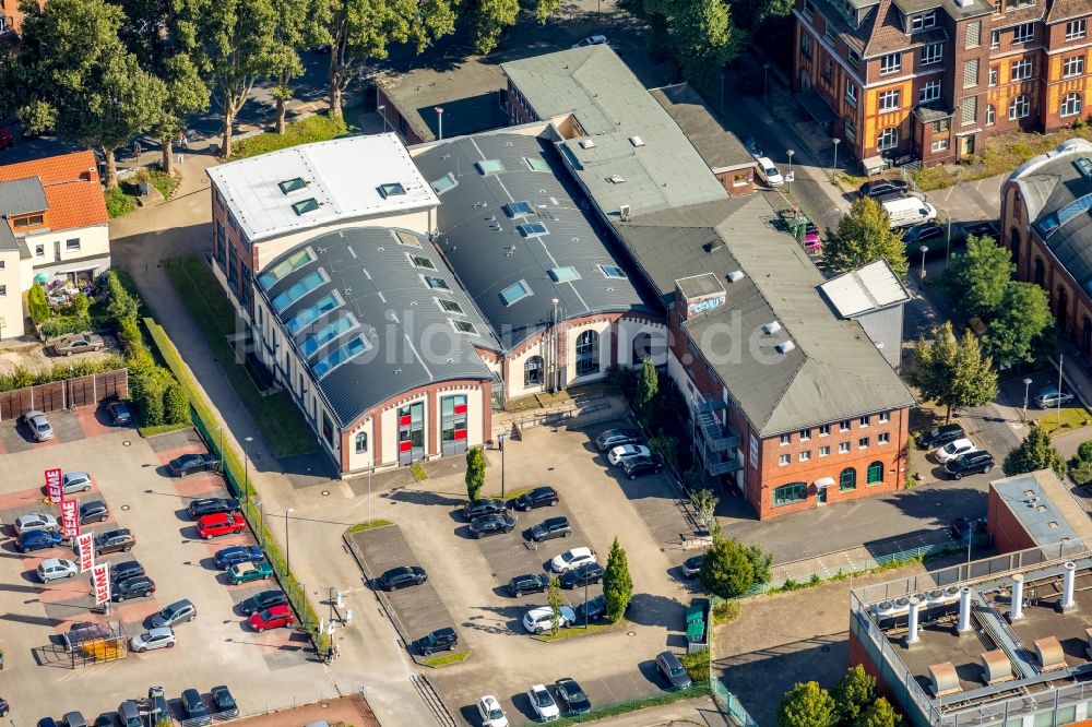 Luftbild Bochum - Veranstaltungshalle Bochumer Kulturrat e.V. an der Lothringer Straße in Bochum im Bundesland Nordrhein-Westfalen, Deutschland