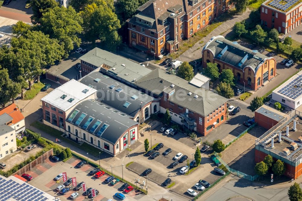 Luftbild Bochum - Veranstaltungshalle Bochumer Kulturrat e.V. an der Lothringer Straße in Bochum im Bundesland Nordrhein-Westfalen, Deutschland