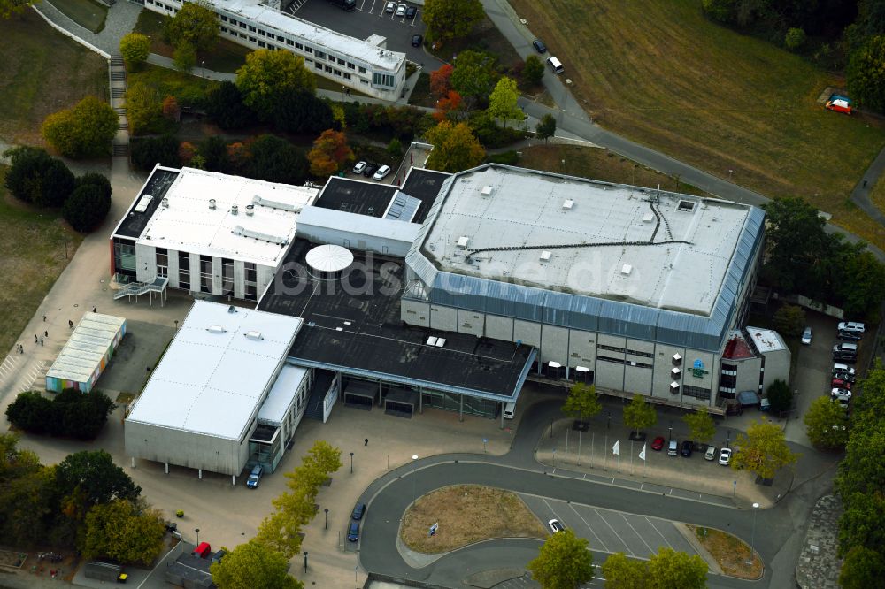 Wolfsburg aus der Vogelperspektive: Veranstaltungshalle der CongressPark Wolfsburg GmbH in Wolfsburg im Bundesland Niedersachsen, Deutschland