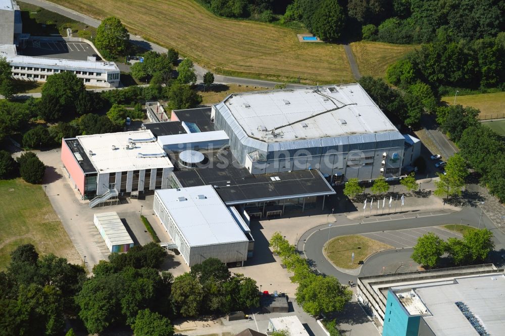 Luftbild Wolfsburg - Veranstaltungshalle CongressPark in Wolfsburg im Bundesland Niedersachsen, Deutschland