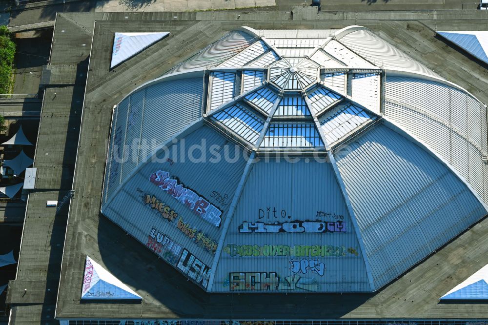 Leipzig aus der Vogelperspektive: Veranstaltungshalle Eventlocation Kohlrabizirkus Leipzig An den Tierkliniken in Leipzig im Bundesland Sachsen, Deutschland