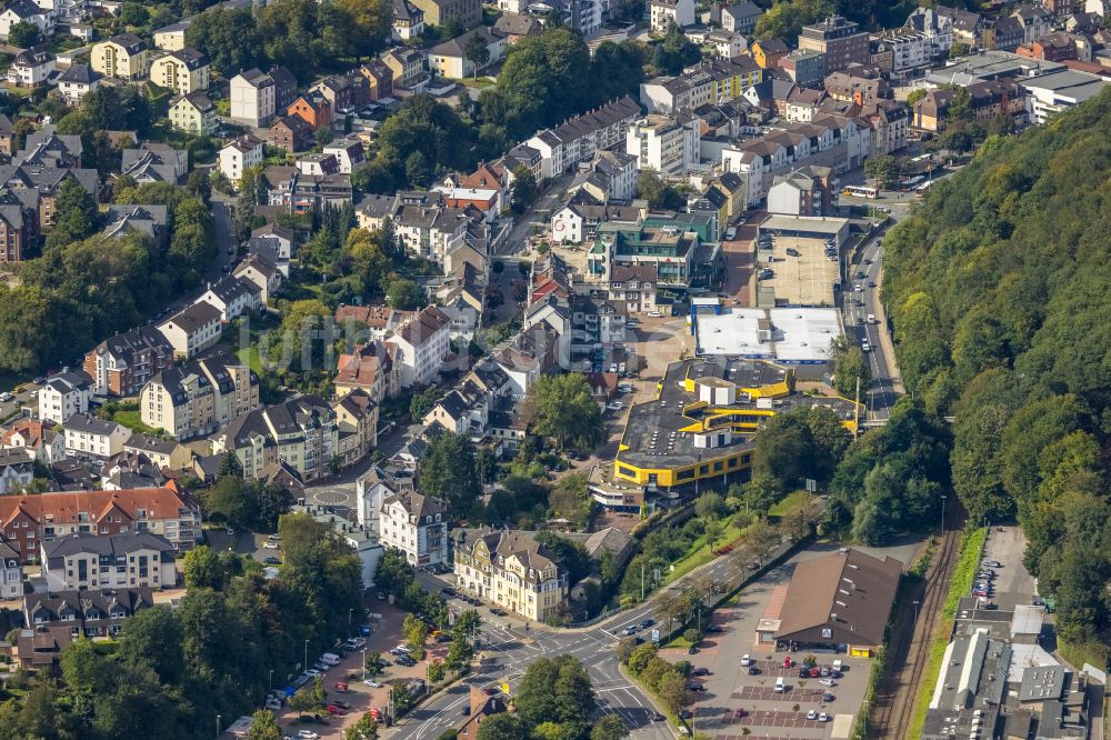 Ennepetal aus der Vogelperspektive: Veranstaltungshalle Haus Ennepetal in Ennepetal im Bundesland Nordrhein-Westfalen, Deutschland