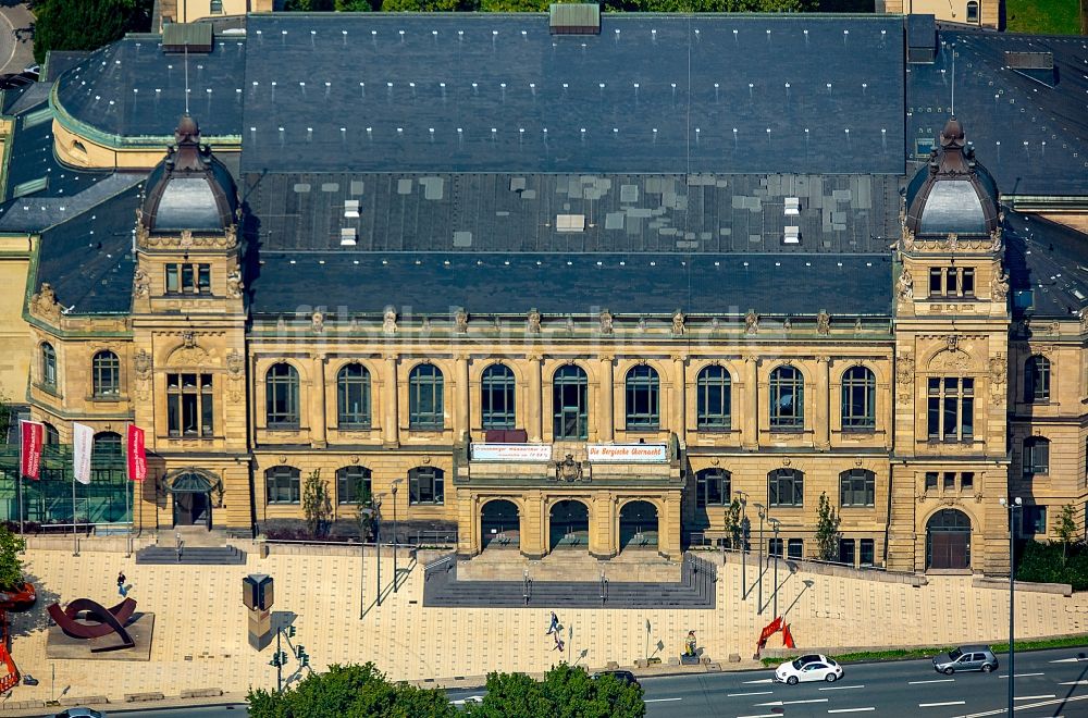 Wuppertal aus der Vogelperspektive: Veranstaltungshalle Historische Stadthalle Wuppertal in Wuppertal im Bundesland Nordrhein-Westfalen