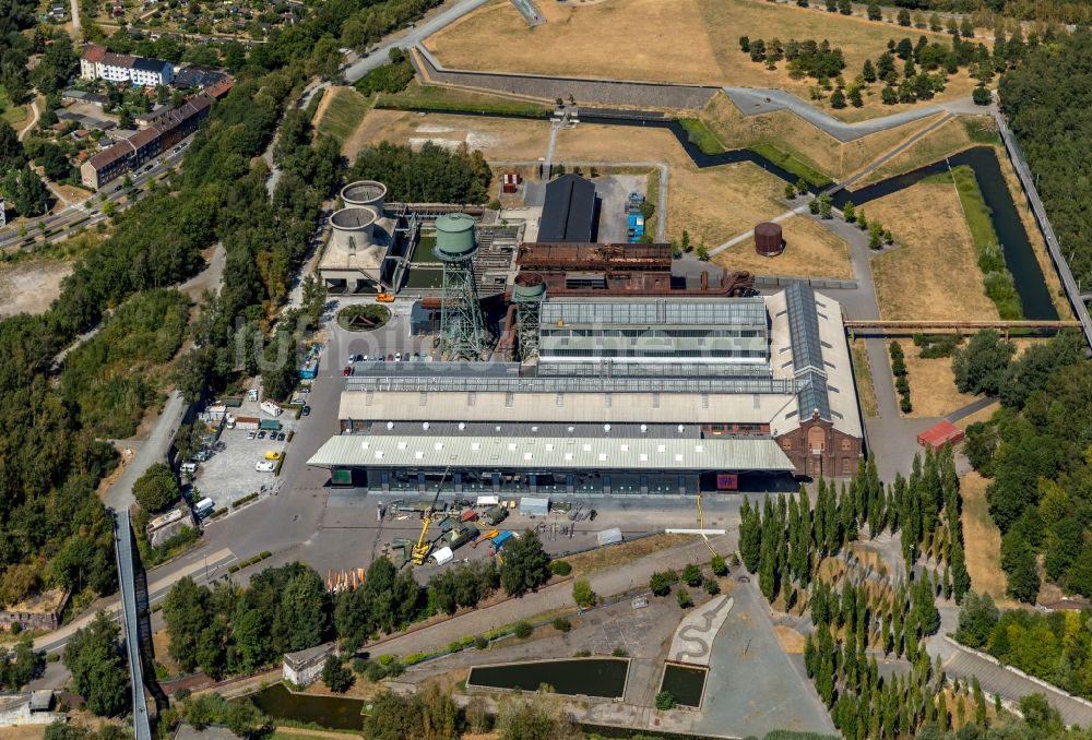 Luftbild Bochum - Veranstaltungshalle der Jahrhunderthalle Bochum in Bochum im Bundesland Nordrhein-Westfalen