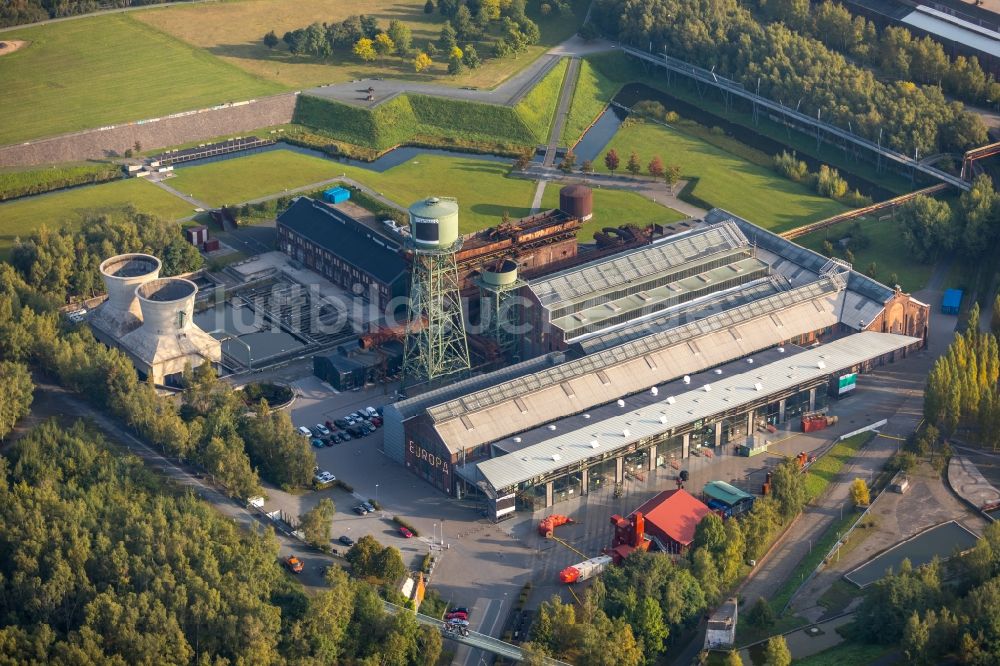 Luftbild Bochum - Veranstaltungshalle der Jahrhunderthalle Bochum in Bochum im Bundesland Nordrhein-Westfalen