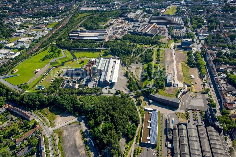 Luftbild Bochum - Veranstaltungshalle Jahrhunderthalle in Bochum im Bundesland Nordrhein-Westfalen