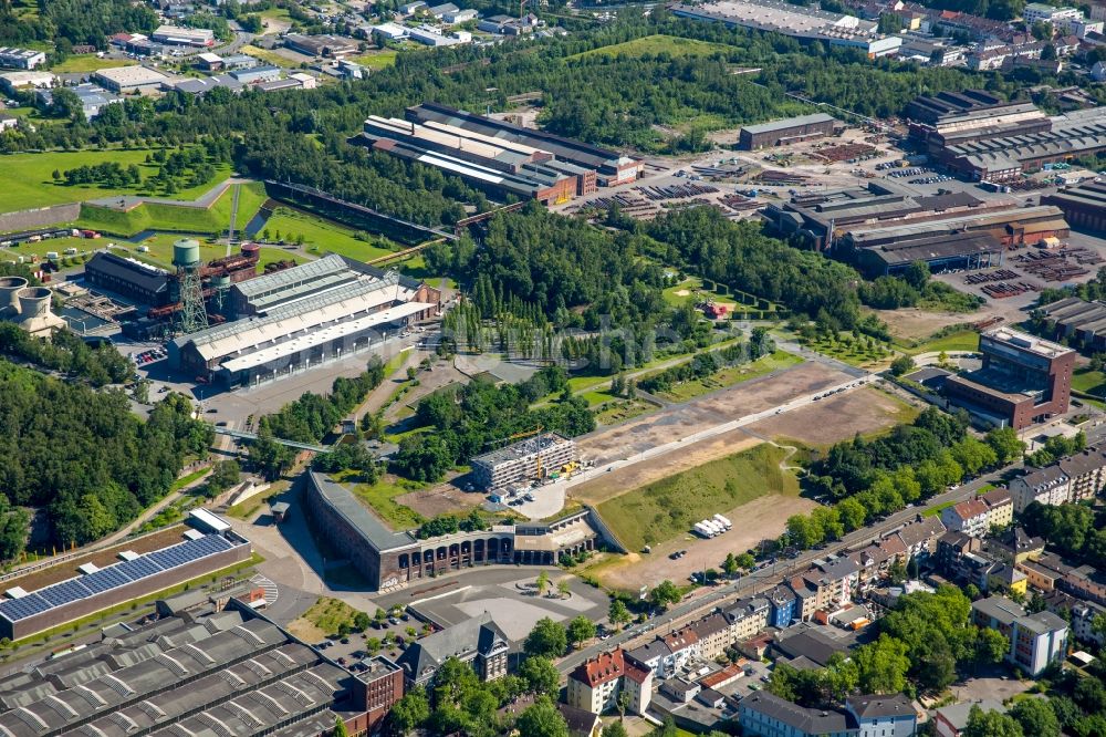 Luftaufnahme Bochum - Veranstaltungshalle Jahrhunderthalle in Bochum im Bundesland Nordrhein-Westfalen