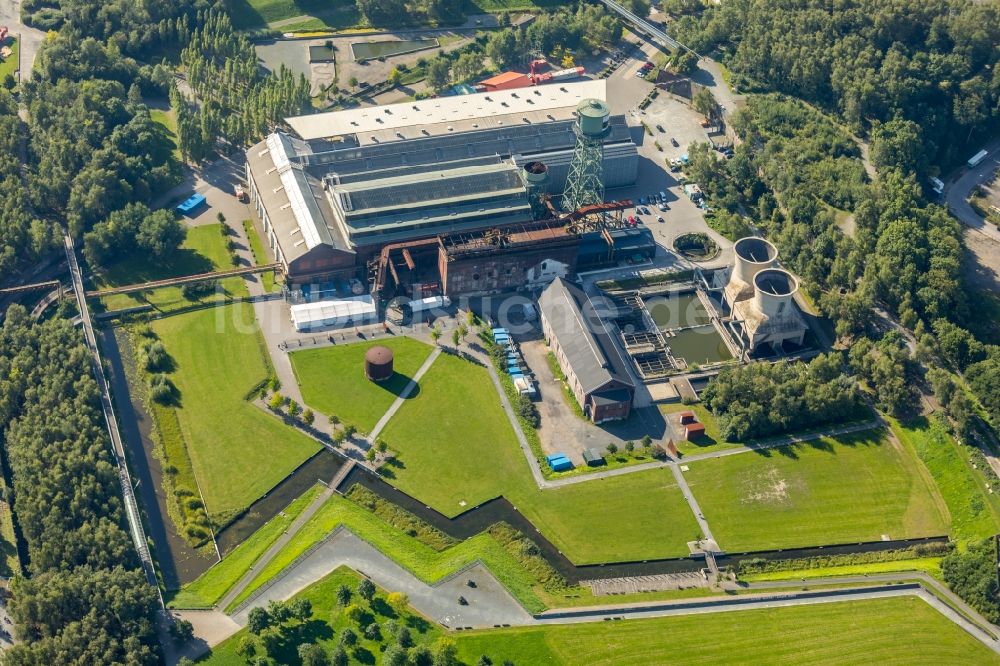 Luftbild Bochum - Veranstaltungshalle Jahrhunderthalle in Bochum im Bundesland Nordrhein-Westfalen