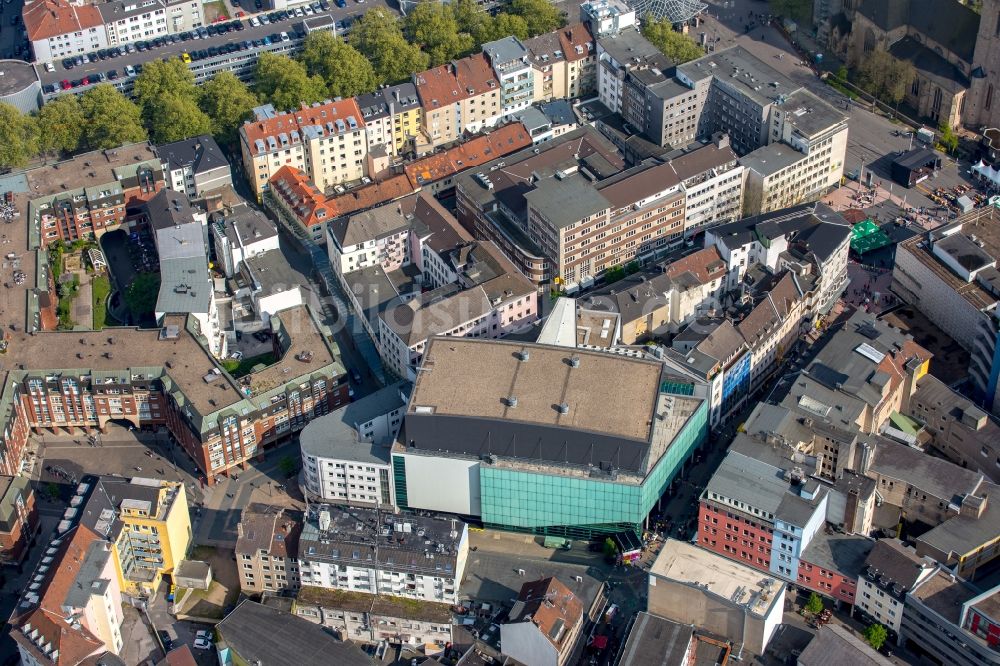 Luftaufnahme Dortmund - Veranstaltungshalle Konzerthaus Dortmund an der Brückstraße in Dortmund im Bundesland Nordrhein-Westfalen, Deutschland