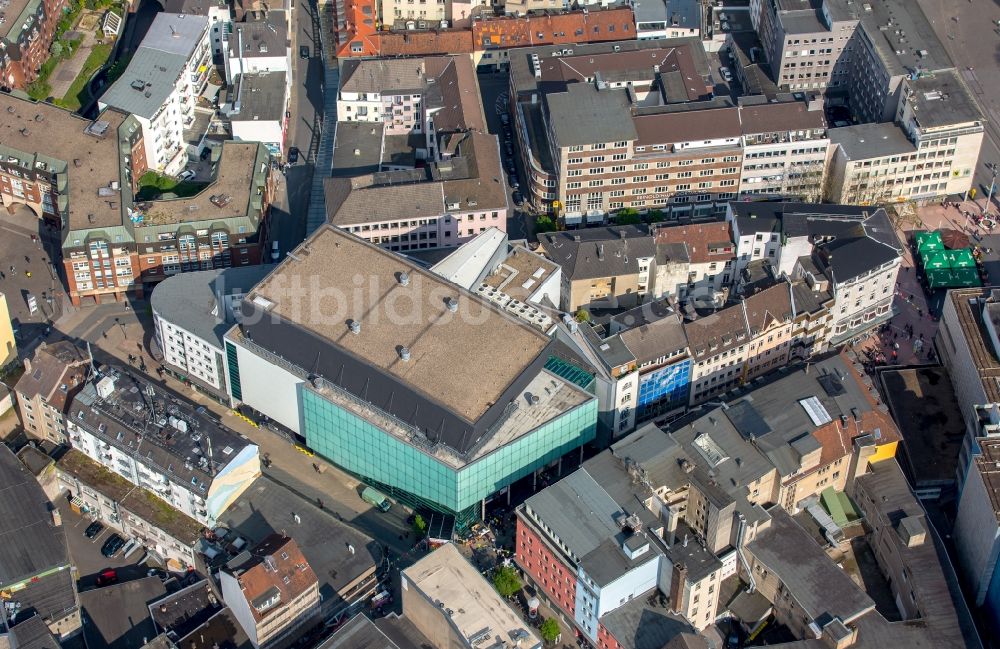 Dortmund aus der Vogelperspektive: Veranstaltungshalle Konzerthaus Dortmund an der Brückstraße in Dortmund im Bundesland Nordrhein-Westfalen, Deutschland