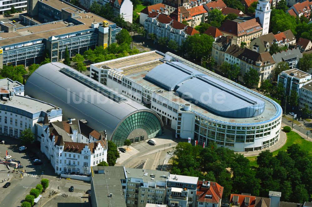 Luftbild Bielefeld - Veranstaltungshalle Stadthalle Bielefeld in Bielefeld im Bundesland Nordrhein-Westfalen, Deutschland