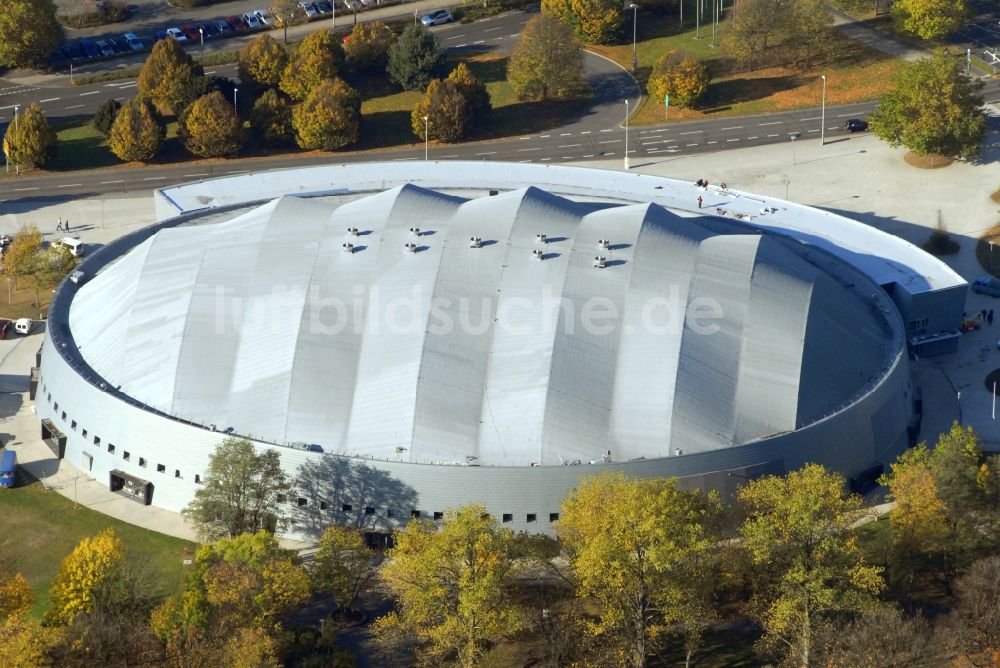 Luftbild Braunschweig - Veranstaltungshalle Volkswagen Halle in Braunschweig im Bundesland Niedersachsen, Deutschland