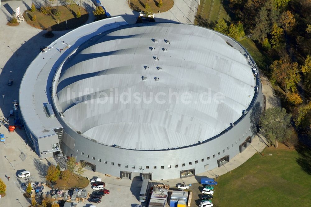 Luftbild Braunschweig - Veranstaltungshalle Volkswagen Halle in Braunschweig im Bundesland Niedersachsen, Deutschland