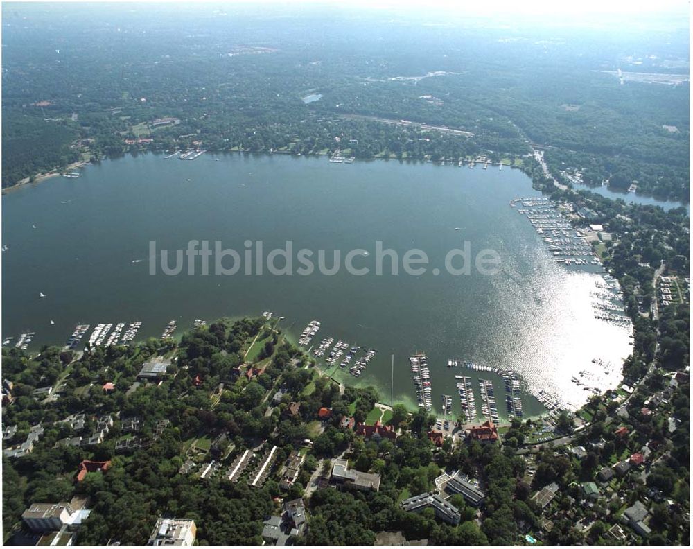 Luftbild Berlin - ver.di Bildungs- und Begegnungszentrum Clara Sahlberg in Berlin Wannsee