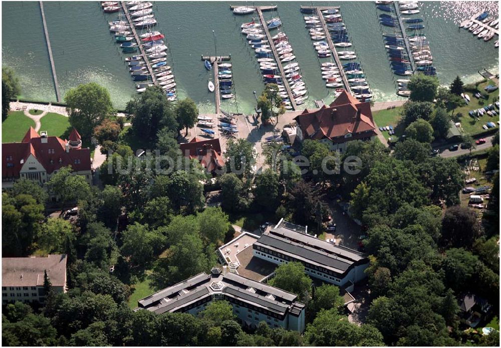 Berlin von oben - ver.di Bildungs- und Begegnungszentrum Clara Sahlberg in Berlin Wannsee