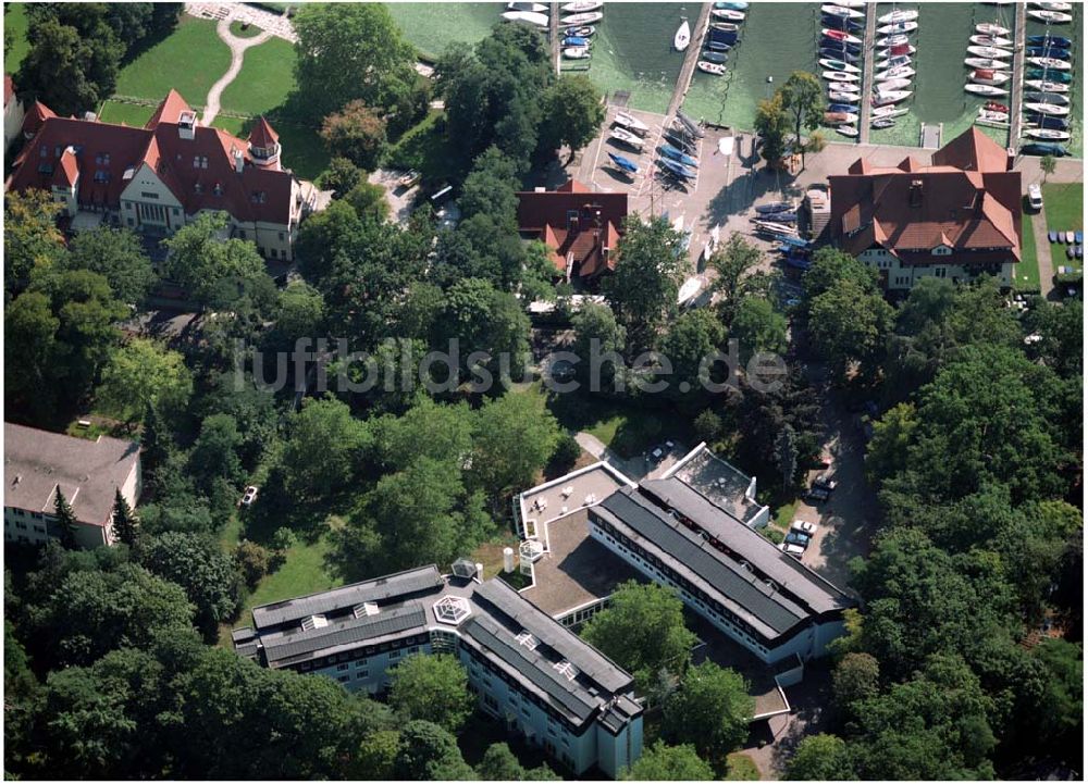 Luftbild Berlin - ver.di Bildungs- und Begegnungszentrum Clara Sahlberg in Berlin Wannsee