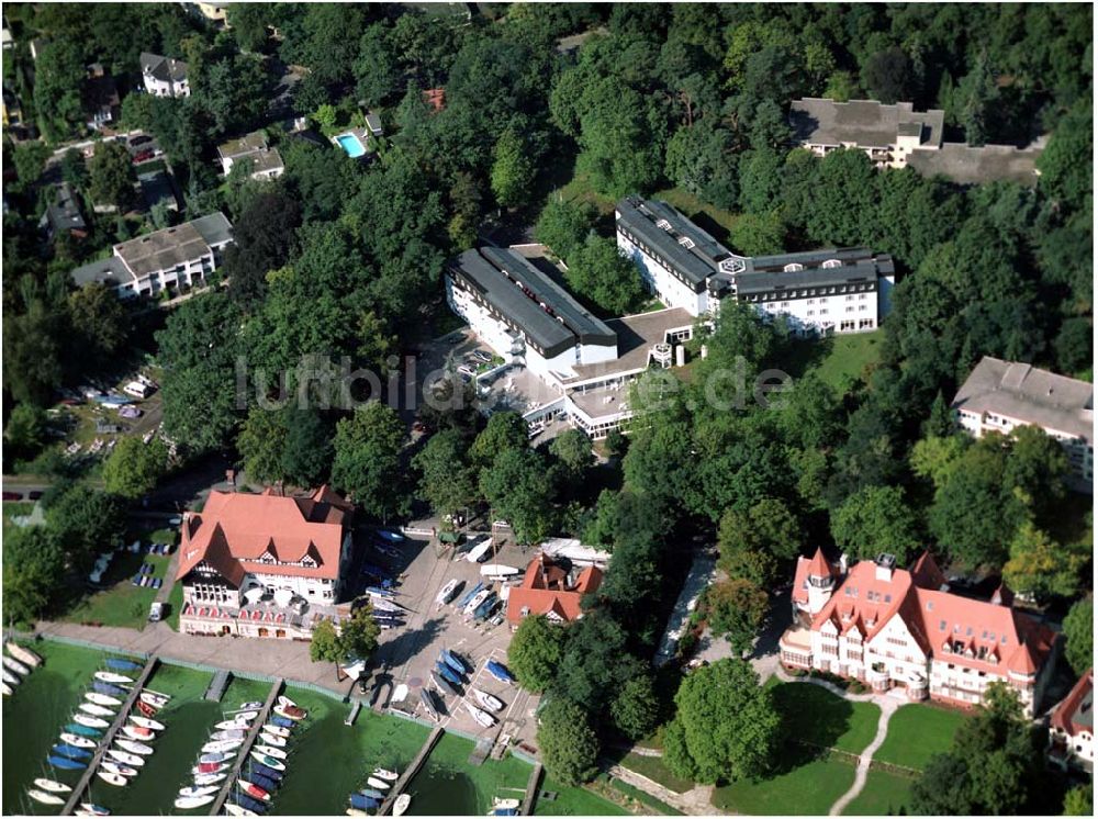 Luftbild Berlin - ver.di Bildungs- und Begegnungszentrum Clara Sahlberg in Berlin Wannsee