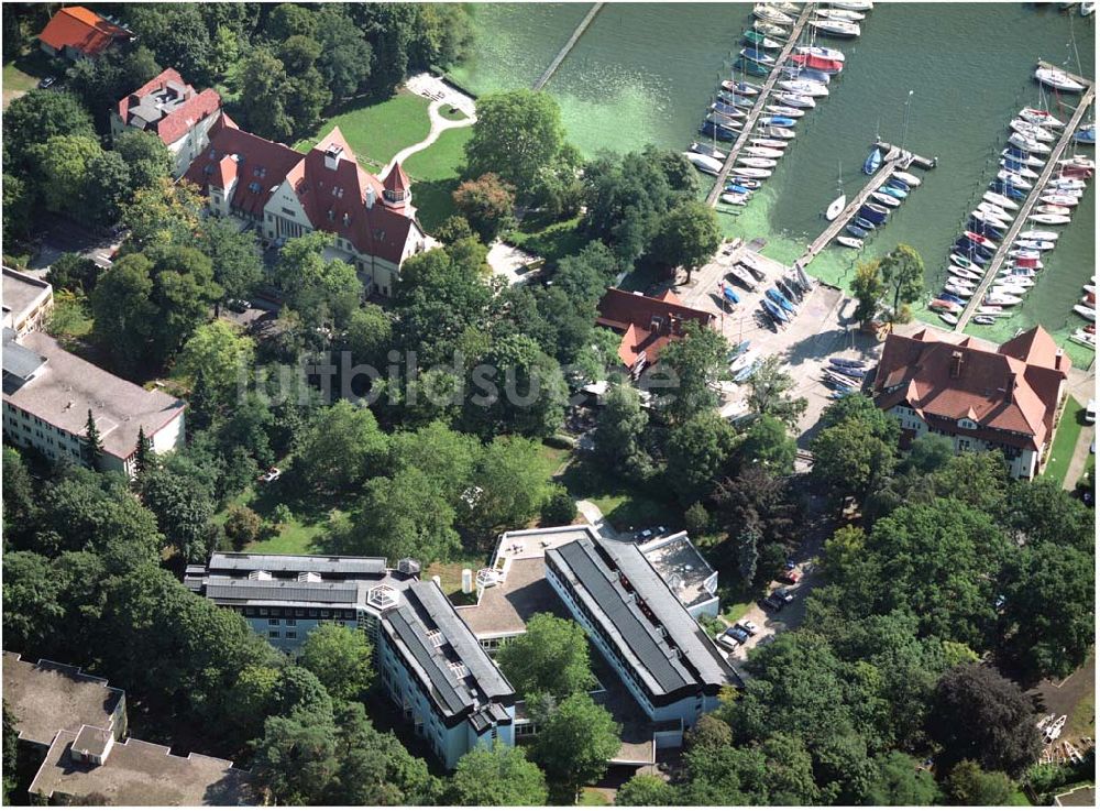 Luftbild Berlin - ver.di Bildungs- und Begegnungszentrum Clara Sahlberg in Berlin Wannsee