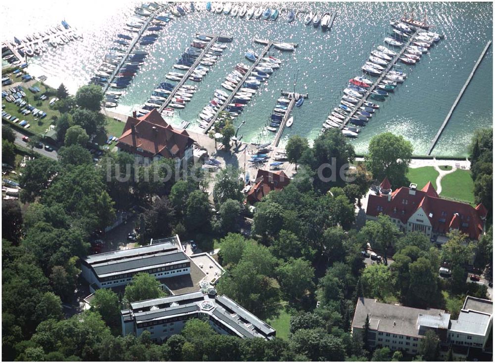 Berlin von oben - ver.di Bildungs- und Begegnungszentrum Clara Sahlberg in Berlin Wannsee