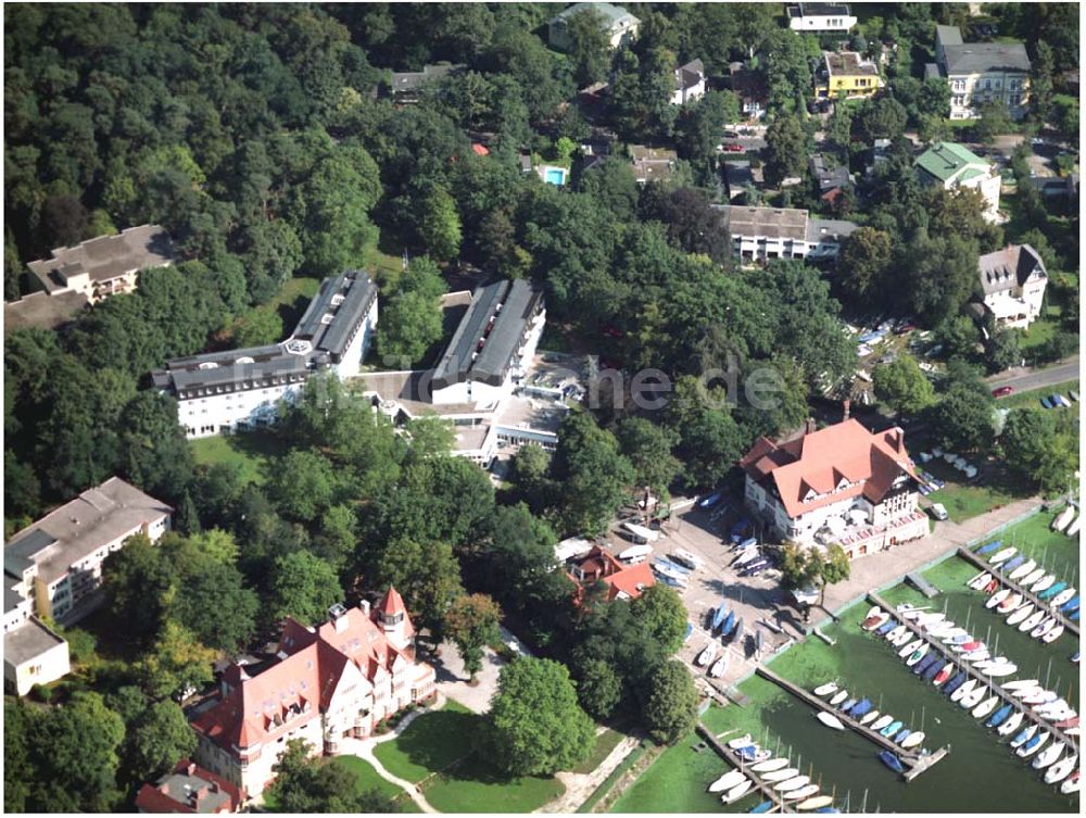 Luftbild Berlin - ver.di Bildungs- und Begegnungszentrum Clara Sahlberg in Berlin Wannsee