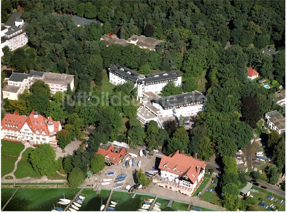 Luftbild Berlin - ver.di Bildungs- und Begegnungszentrum Clara Sahlberg in Berlin Wannsee