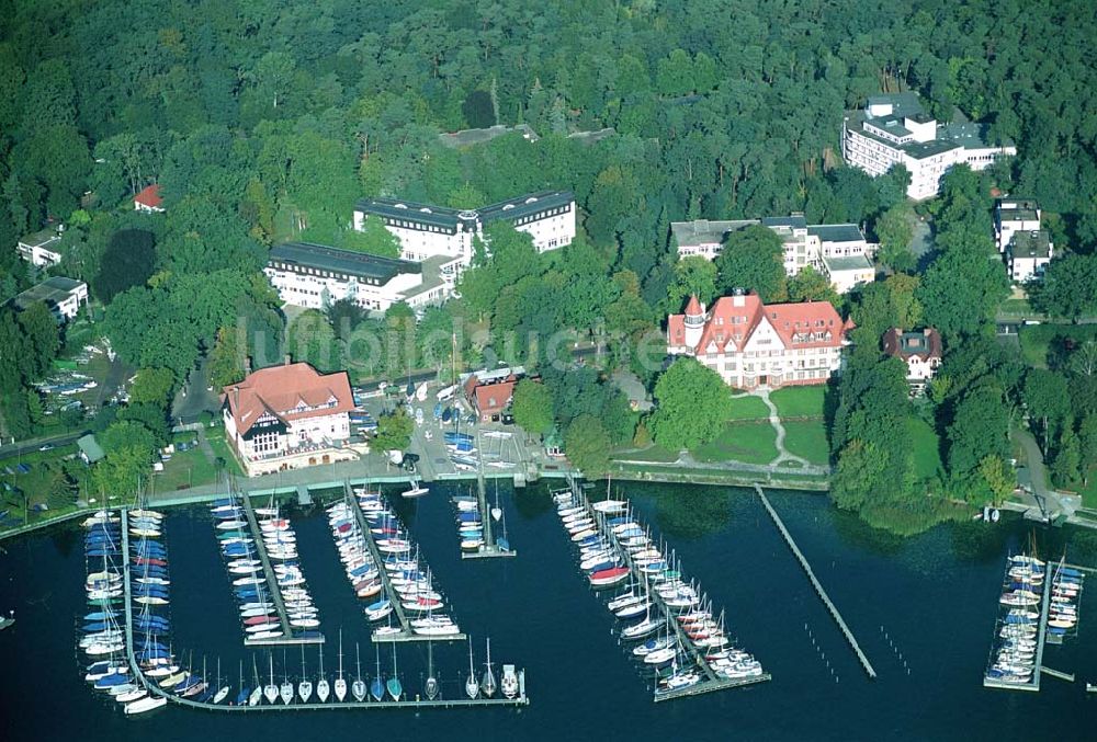 Luftaufnahme Berlin Wannsee - ver.di Bildungs- und Begegnungszentrum Clara Sahlberg in Berlin Wannsee