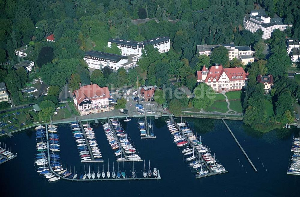 Luftbild Berlin Wannsee - ver.di Bildungs- und Begegnungszentrum Clara Sahlberg in Berlin Wannsee