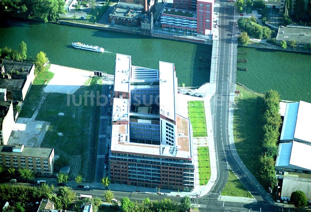 Berlin Friedrichshain von oben - ver.di Bundesverwaltung