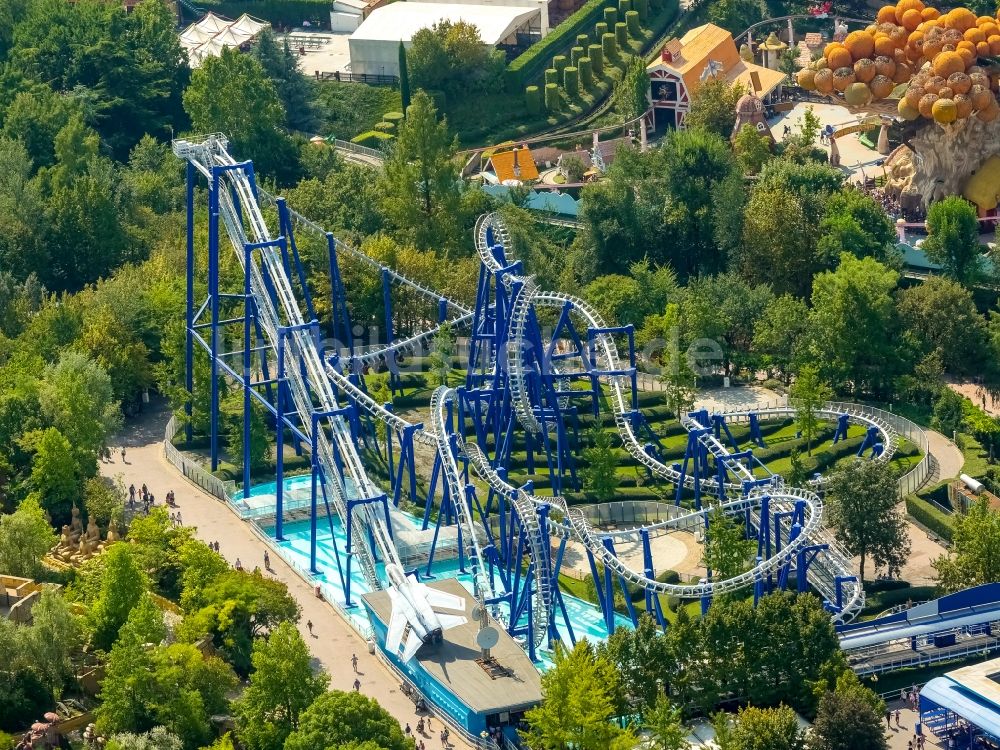 Ronchi aus der Vogelperspektive: Vergnügungspark Gardaland in Ronchi in Veneto, Italien