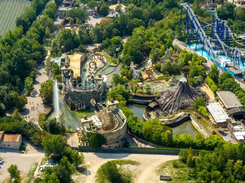 Luftbild Ronchi - Vergnügungspark Gardaland in Ronchi in Veneto, Italien