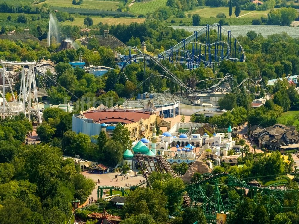 Luftbild Ronchi - Vergnügungspark Gardaland in Ronchi in Veneto, Italien