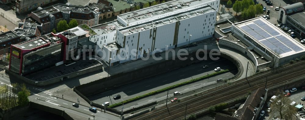 Luftbild Lille - Verkehrsführung am Autobahnkreuz der N356 D651 in Lille in Nord-Pas-de-Calais Picardie, Frankreich