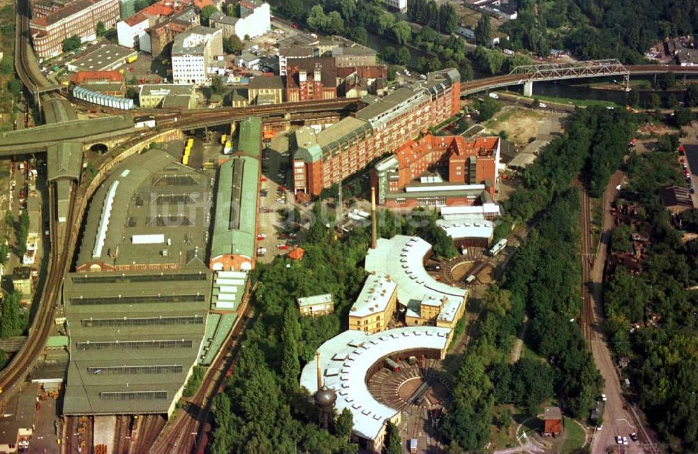 Luftaufnahme Berlin - 01.10.94 Verkehrsmusuem in Berlin-Kreuzberg