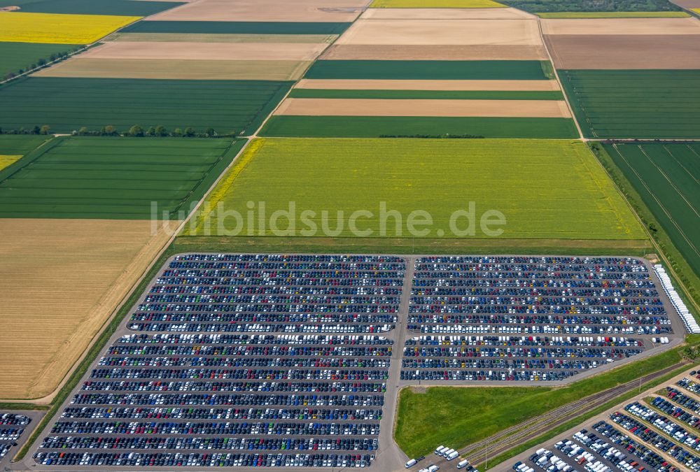 Zülpich von oben - Verteilzentrum auf dem Gelände der CAT Germany GmbH in Zülpich im Bundesland Nordrhein-Westfalen, Deutschland