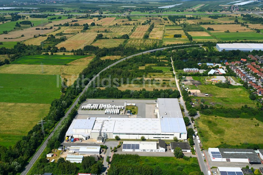 Luftbild Neu Wulmstorf - Verteilzentrum auf dem Gelände der HAVI Logistic in Neu Wulmstorf im Bundesland Niedersachsen, Deutschland