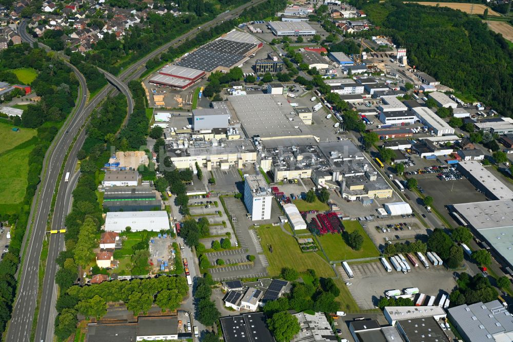 Luftbild Duisburg - Verteilzentrum auf dem Gelände der HAVI Logistics in Duisburg im Bundesland Nordrhein-Westfalen, Deutschland