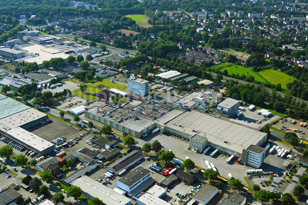 Luftbild Duisburg - Verteilzentrum auf dem Gelände der HAVI Logistics in Duisburg im Bundesland Nordrhein-Westfalen, Deutschland